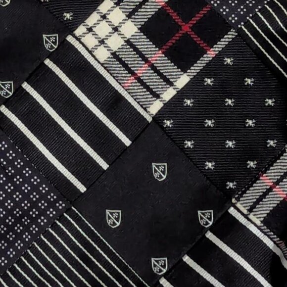 J. Crew Patchwork Silk & Wool Clutch with Magnetic Closure - Picture 3 of 6